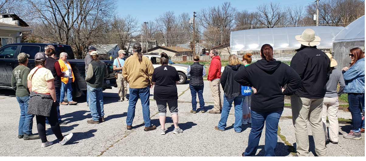 Members turning out for a club event